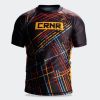 Short Sleeve Rash Guard - Lines Photo 1