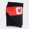 Supreme Hybrid Fight Shorts 2.0 - Black/Red Photo 3