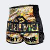 Jumbo Muay Thai Shorts - Gold Crush Photo 1