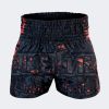 Jumbo Muay Thai Shorts - Red Crush Photo 2