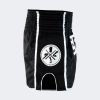 CRNR Muay Thai Shorts - Black/White Photo 3