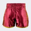 CRNR Muay Thai Shorts - Maroon Photo 4